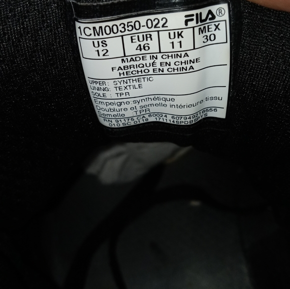 New F-13 Fila Sneakers - Picture 7 of 7